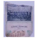 1908 L.S. Trebel Marchant Tailor calendar