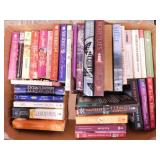 35 romance paperback & hardback novels books: