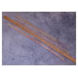 3 wooden advertising yardsticks Illinois & more