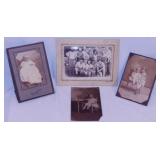 16 antique photos - 1909-1913 Prairie Creek IL