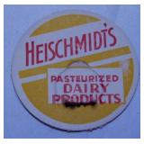 25 vintage Heischmidt Dairy Paris Illinois milk