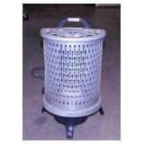 Vintage Wesix electric space heater, cloth cord