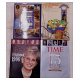 4 hardback coffee table books: Time 75 Years -