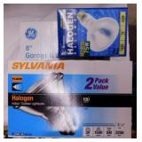 New 2 pack Sylvania halogen 100 watt
