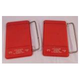 2 vintage Courson Hardware Sidell Allerton Homer