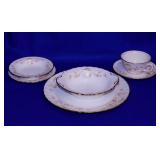 Vintage Pope Gosser Sterling Florence dinnerware,