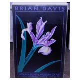 1980 Laguna Beach Museum of Art purple iris