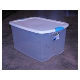 Sterilite 66 qt. storage tote w/ lid - 5 more