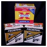 Federal & Western Super X 12 gauge shotgun shells