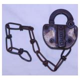 Adlake L&N Louisville & Nashville railroad padlock