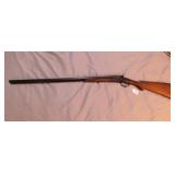 National 16 gauge double barrel shotgun,