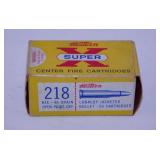 Ten Western Super-X 218 Bee shells -