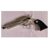 Vintage Nichols Silver Pony toy cap pistol gun,
