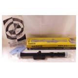 Tasco 3X-7X20mm rifle scope w/ crosshair reticle,
