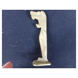 Deco brass dog standing bottle opener