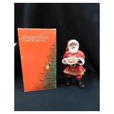 Clothtique Santa " Dark skin Santa Ginger Bread