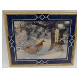 1951 Chittick Paris Illinois thermometer calendar,