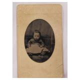 5 antique tintype photos & more