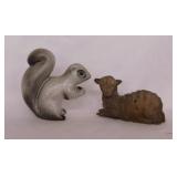 Mid Century Howard Pierce pottery squirrel -