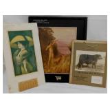 2 vintage advertising calendars: 1912 & 1914 -