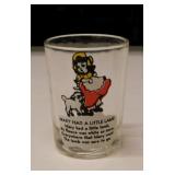 Antique Federal Glass Mary Had A Little Lamb