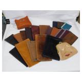 Imported leather secretary wallet - Leather