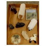 Dublin Ireland handmade sheep lamb - 100% wood