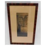 Antique The Corner Cupboard print by Wallace