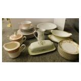 Vintage Noritake: Tribute creamer & sugar bowl w/