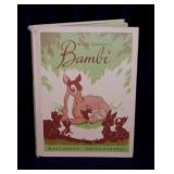 Walt Disney: 1944 Bambi book -