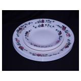Corelle Garden Home dinnerware: 6 dinner plates -