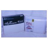 2 new full size bed sheet sets