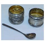 2 sterling silver napkin rings - 1880 Pairpoint