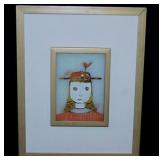 Frances Stewart Higgins fused enameled glass