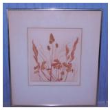 1975 Summer intaglio by Verna A. McGinnis #7 / 10,