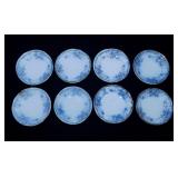 24 antique butter pats,