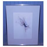 1981 Granite Slope Yosemite original watercolor