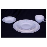 Vintage 5 pc Jamaica Illinois Methodist Church