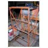 Metal platform, 26" x 19" x 48"