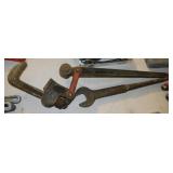 Ridgid Super Four large pipe wrench - Williams