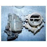 2 vintage carburetors: Carter WO single barrel -