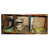 Row of tools: Ratchet & socket - Welding picks -