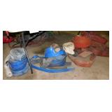 Water hoses w/ end attachments