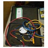 Watts regulator test gauge in case