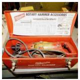 Milwaukee rotary hammer in case