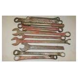 11 Ampco brass wrenches & tools