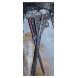 Ridgid portable Tristand chain vise