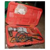 Milwaukee 1/2" drive drill w/ right angle drive &