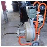 Ridgid Kollmann K-750 portable drum machine heavy