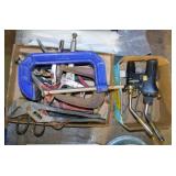 Irwin 6" C clamp - Vise grips - Pliers - Torch